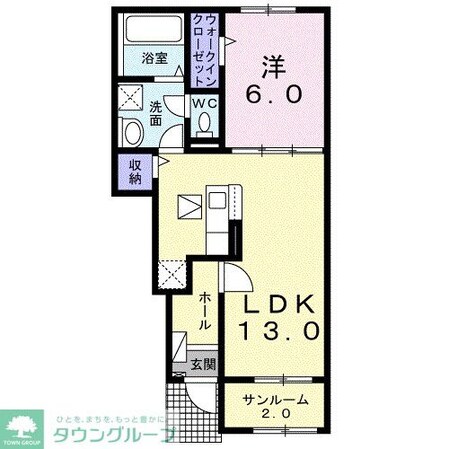 アルセ ボニータの物件間取画像